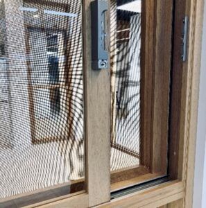 wood window stiles and rails